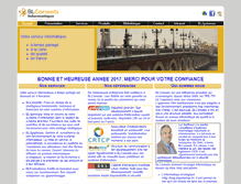 Tablet Screenshot of blconseils.com